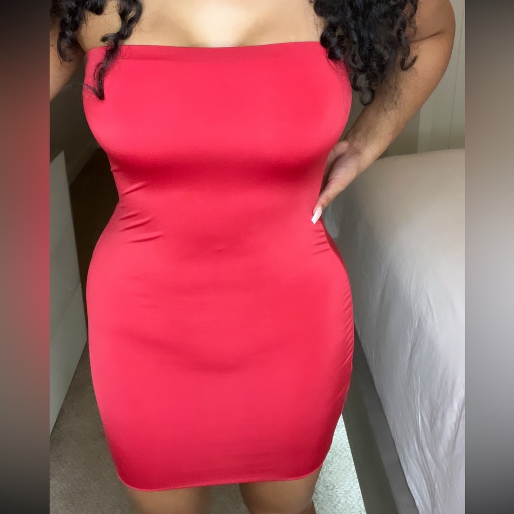 Obsessed boutique red tube dress Small